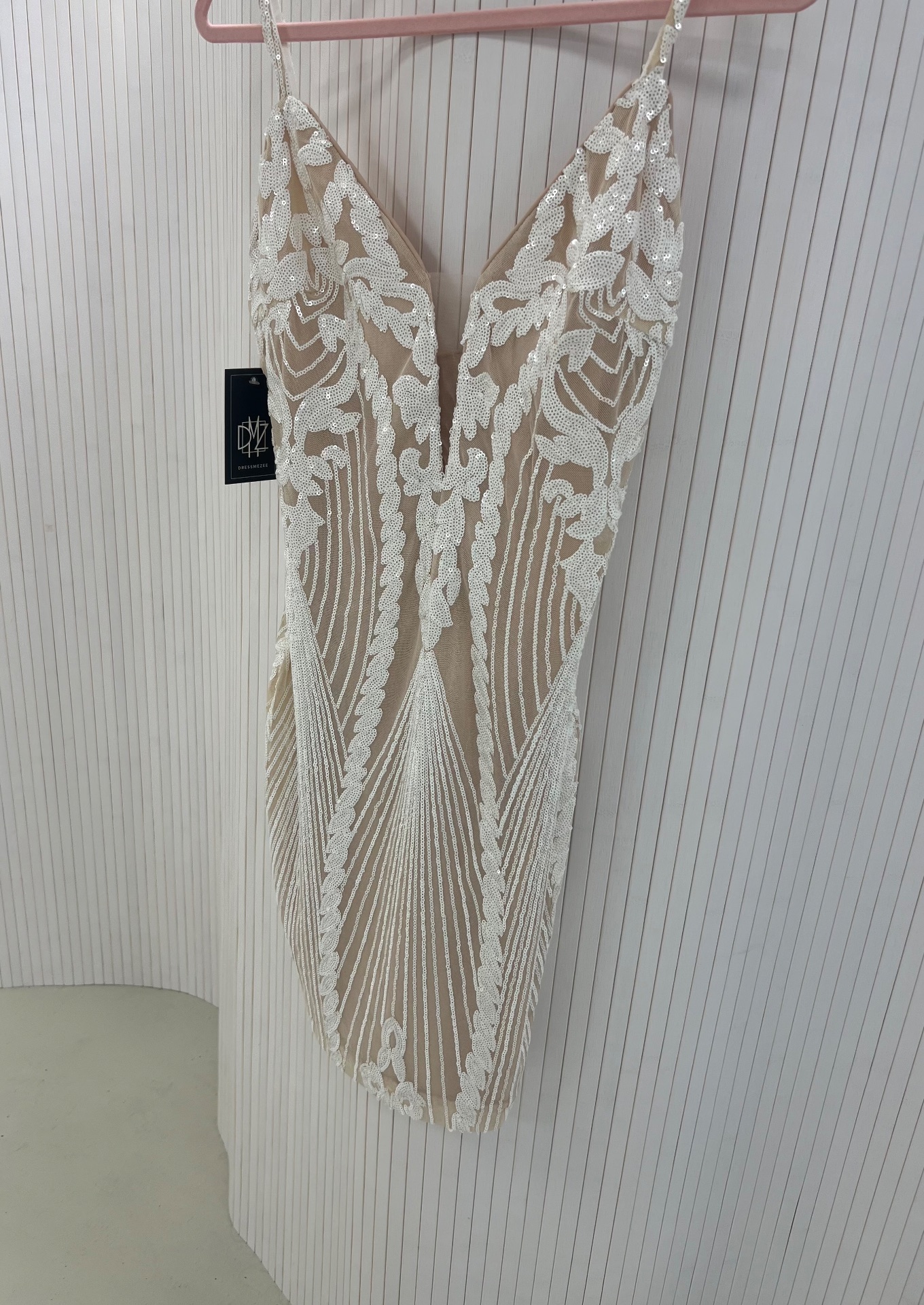 Cream and Beige Party Dress size 8/10