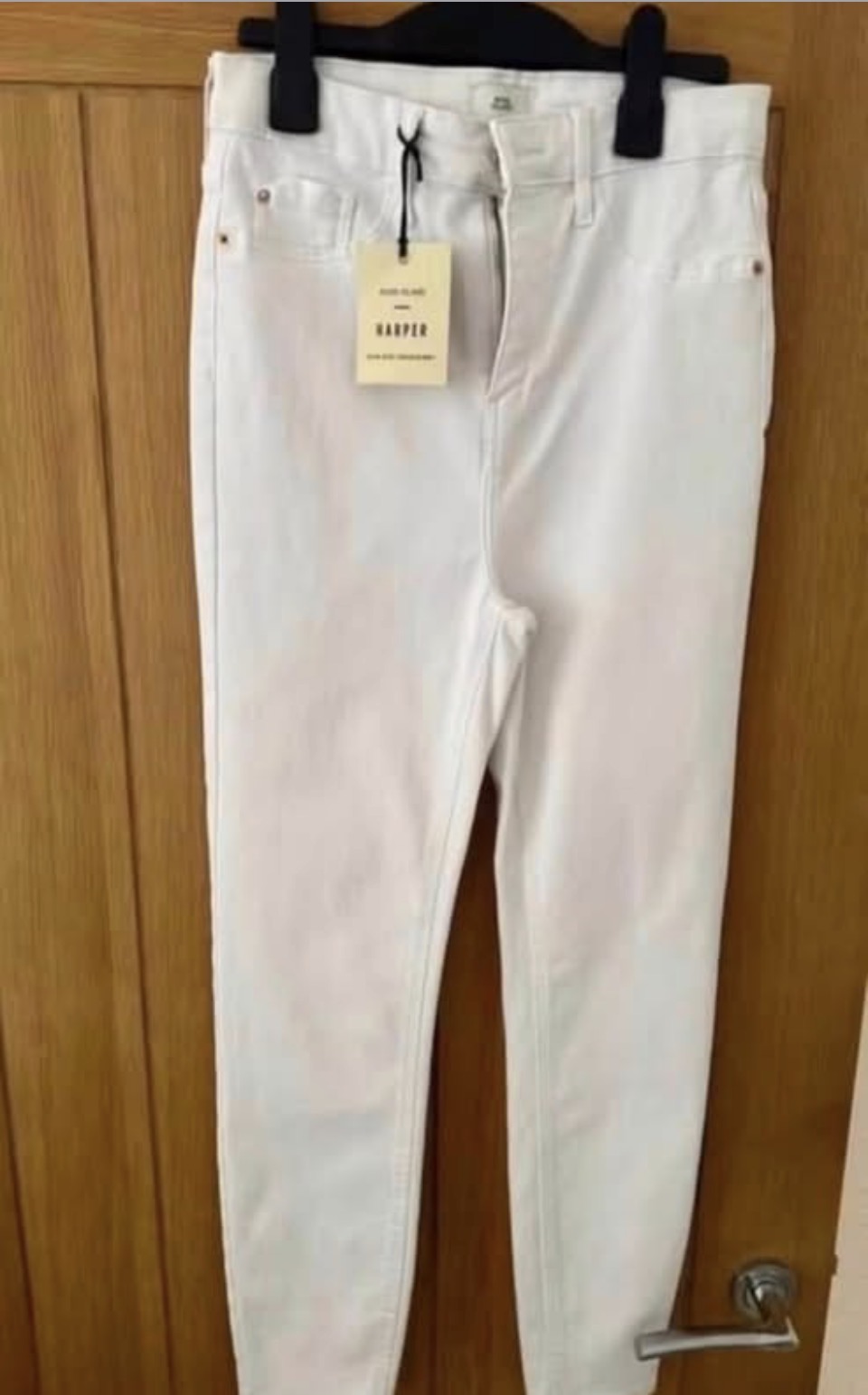 River Island White Jeans