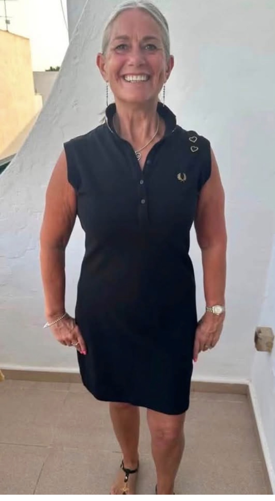 Fred Perry Navy Dress Amy Winehouse Collection