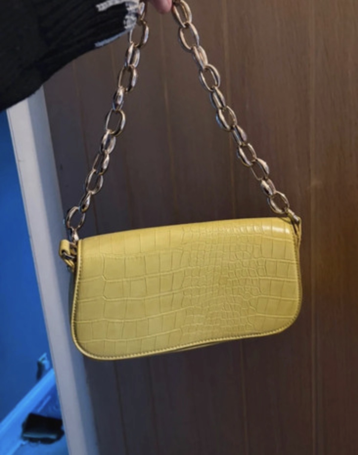 Zara yellow bag
