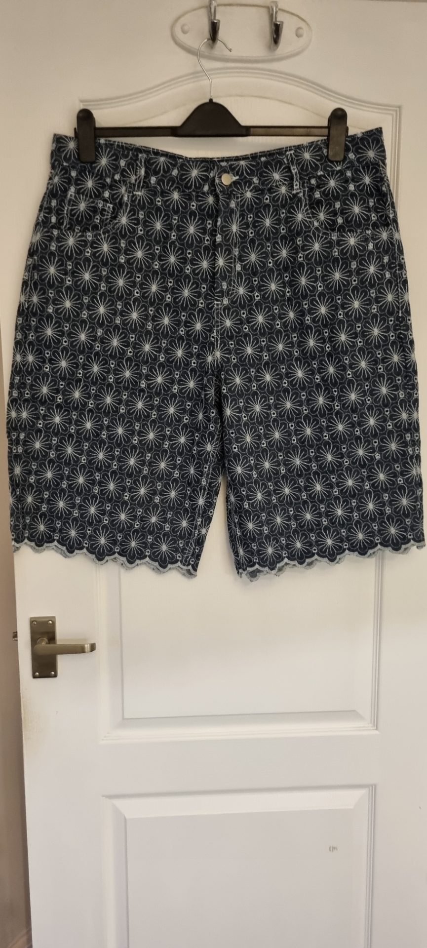Chambray jorts