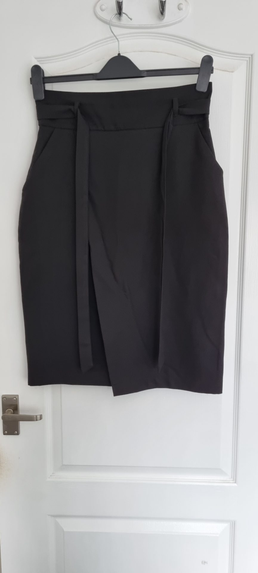 Knee length skirt
