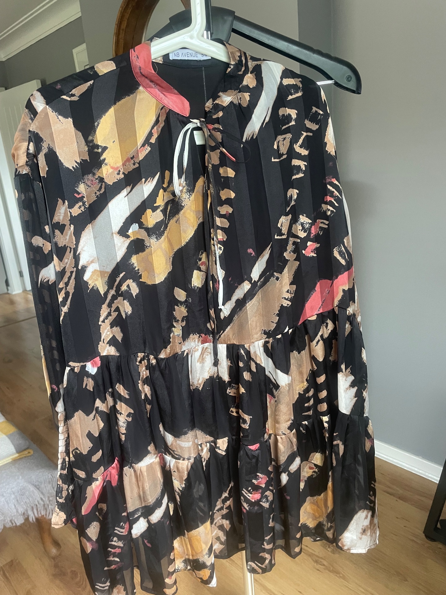 Multi coloured smock dress size 14/16