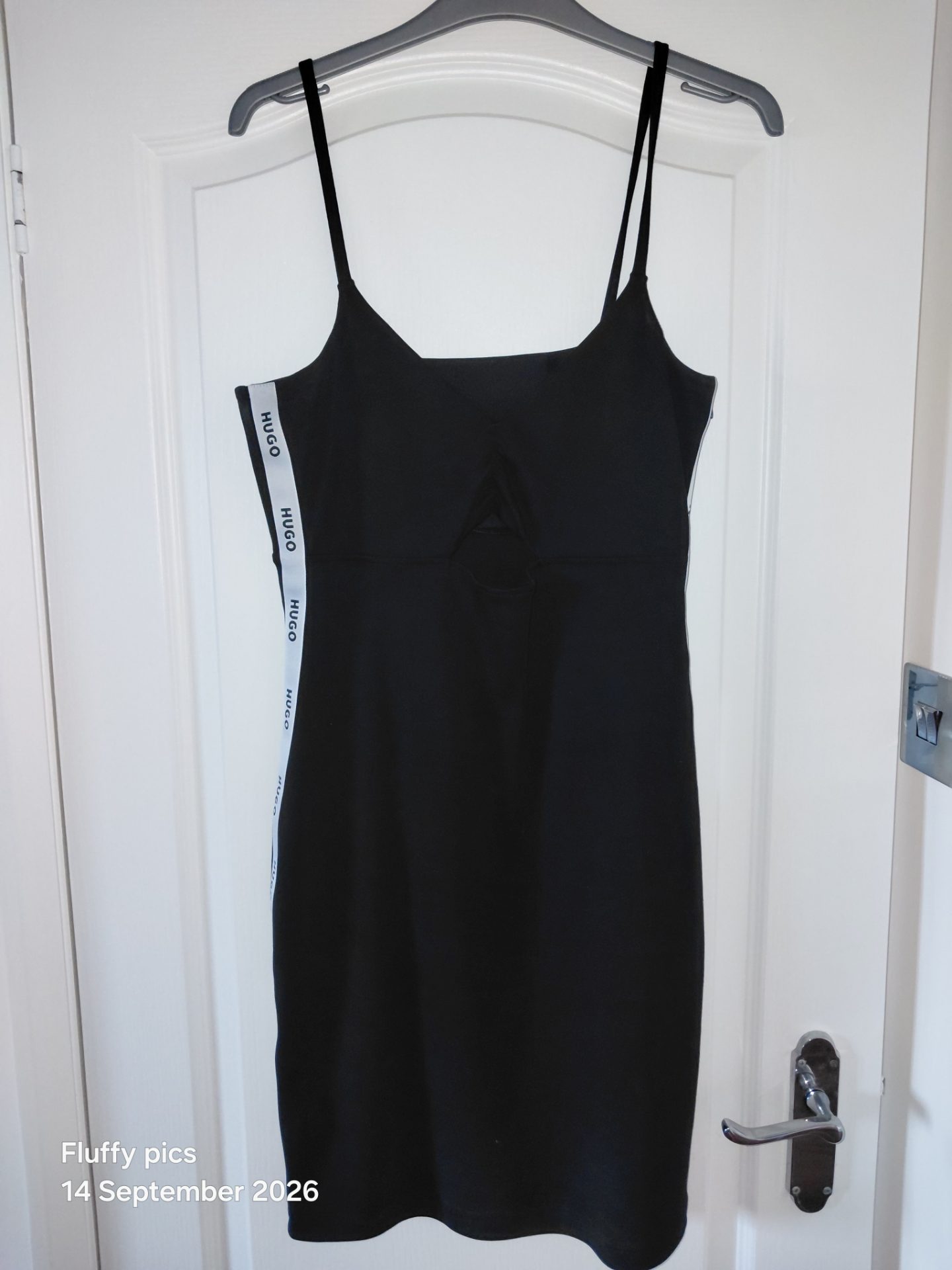 Hugo boss bodycon black dress 👗