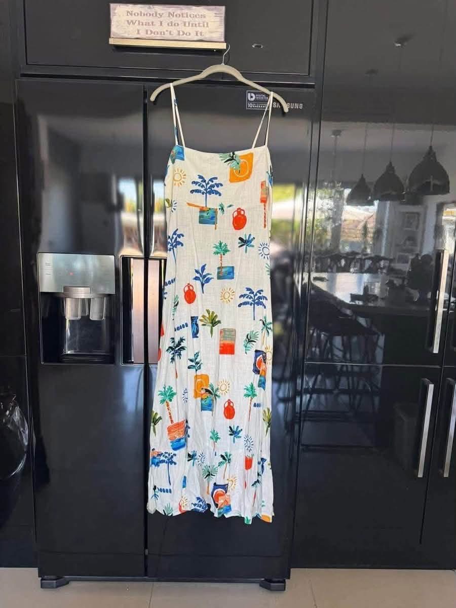 Linen summer dress