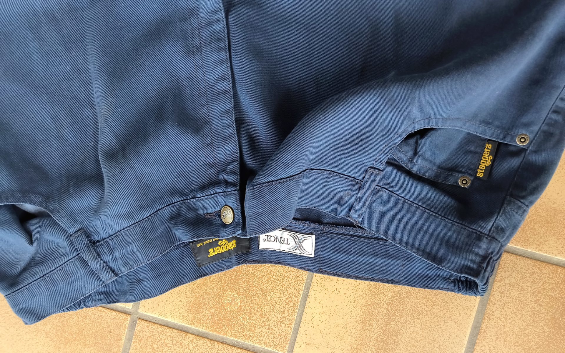 Womens navy blue trousers