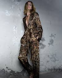 Zara suit leopard print belted