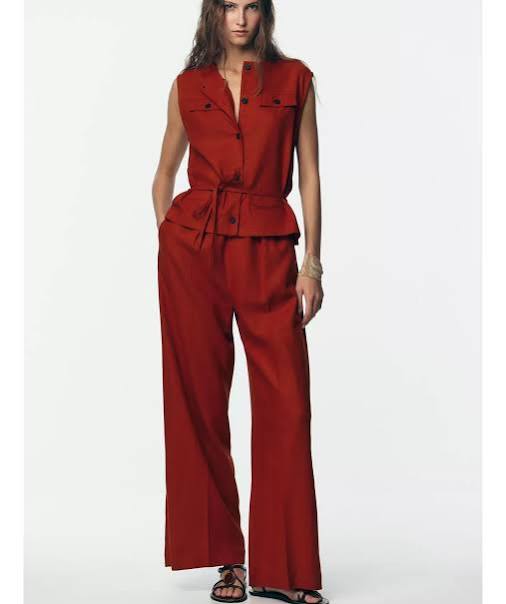 Zara waistcoat jumpsuit
