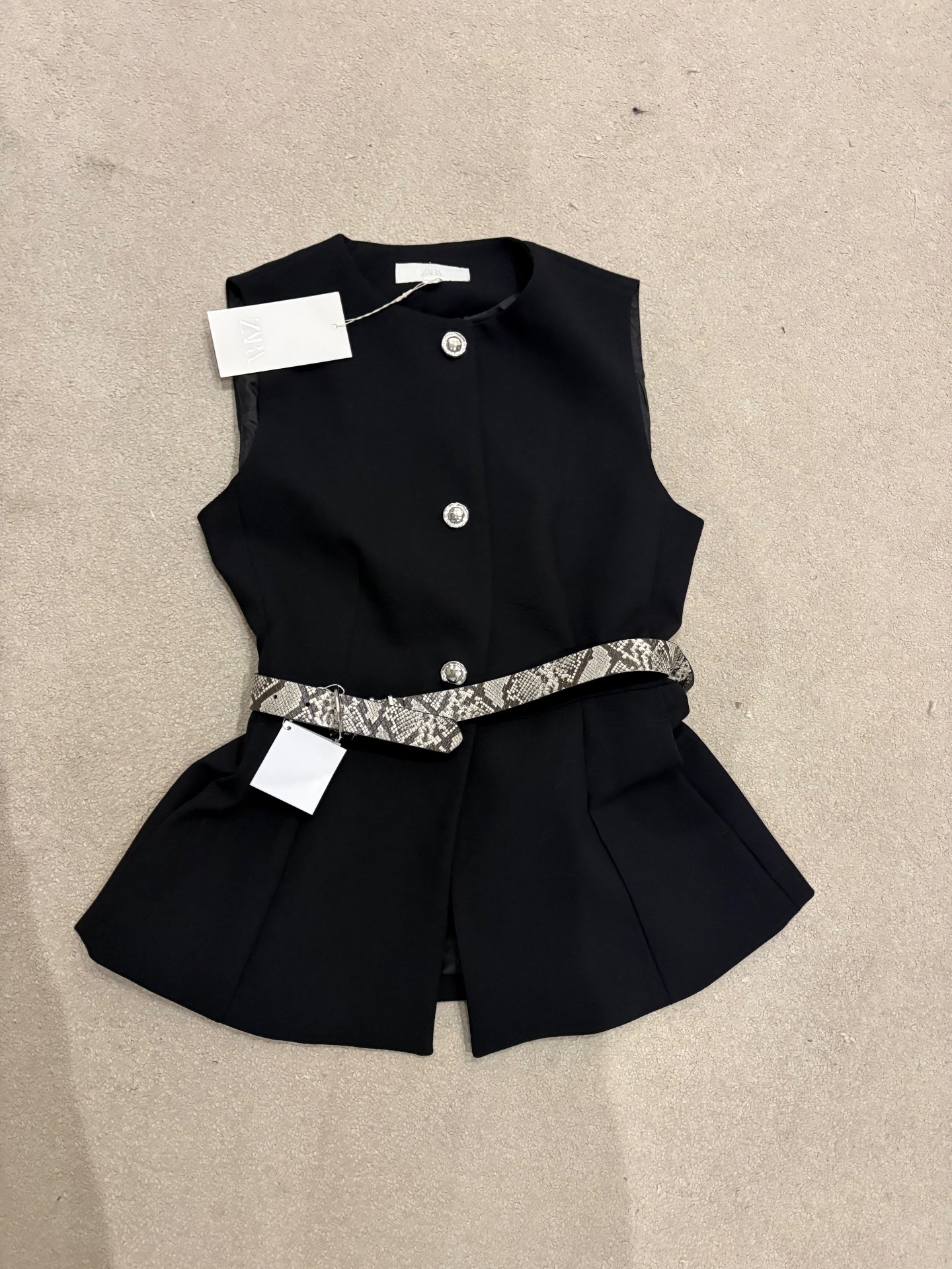 Zara waistcoat blazer small fits 10