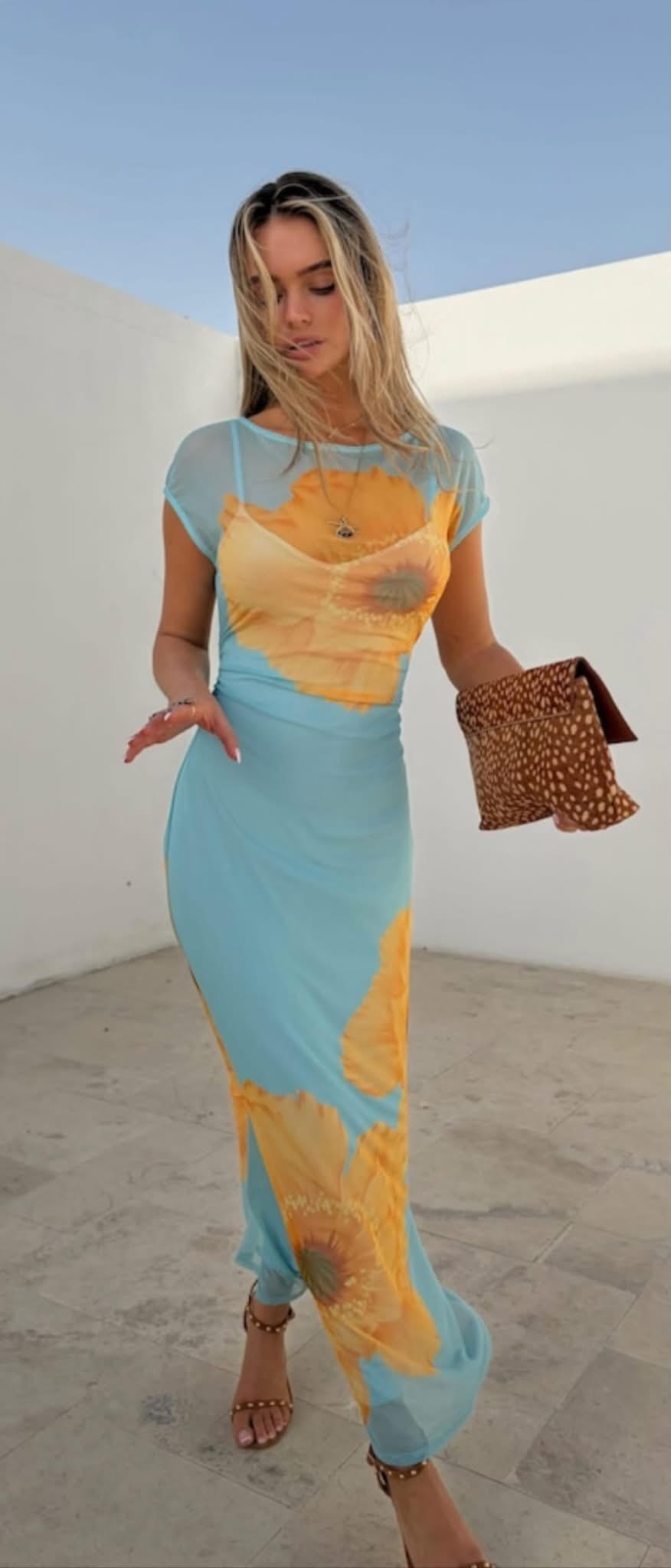 Never fully dressed Luna mesh dress
