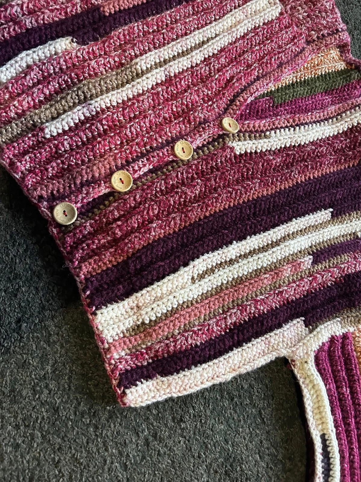 Handmade with love cardi