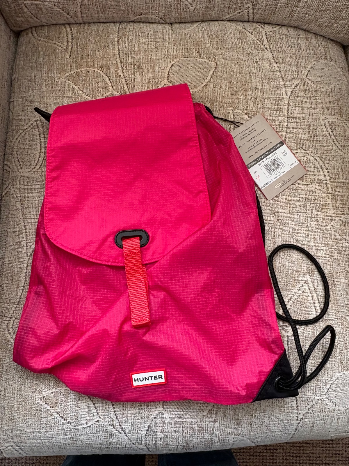 Hunter hot pink backpack BNWT £25