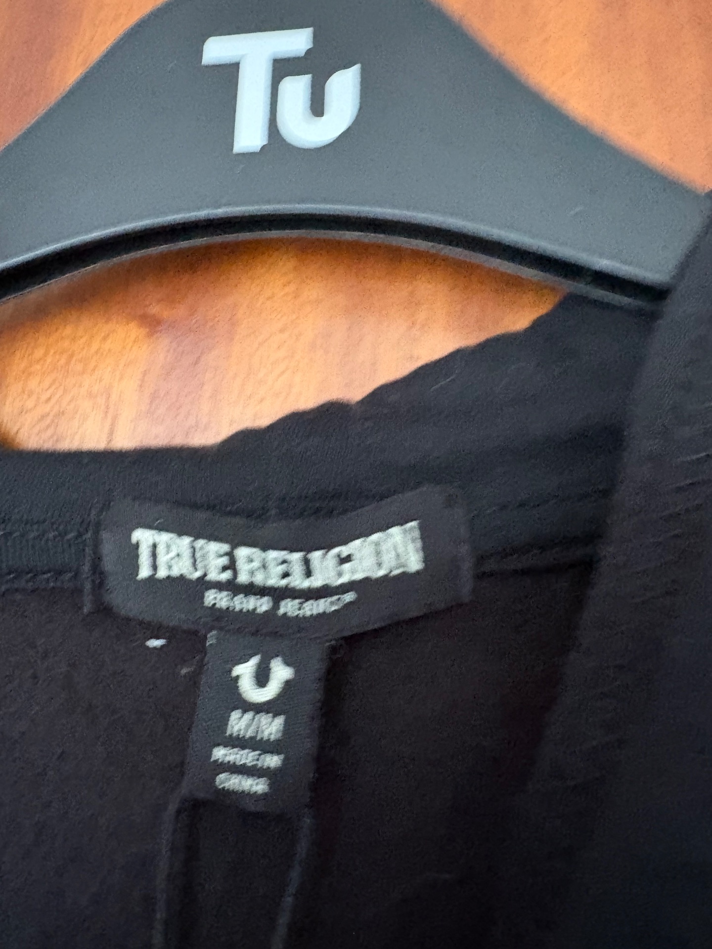 True religion black Buddha zipped hoodie BNWT size M