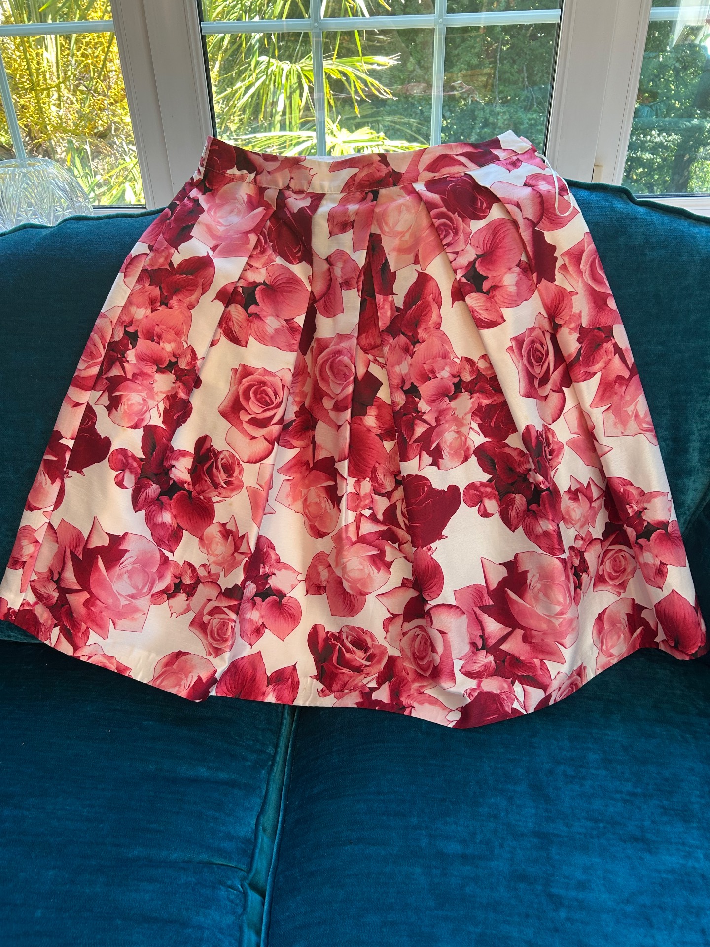 Beautiful rose skirt