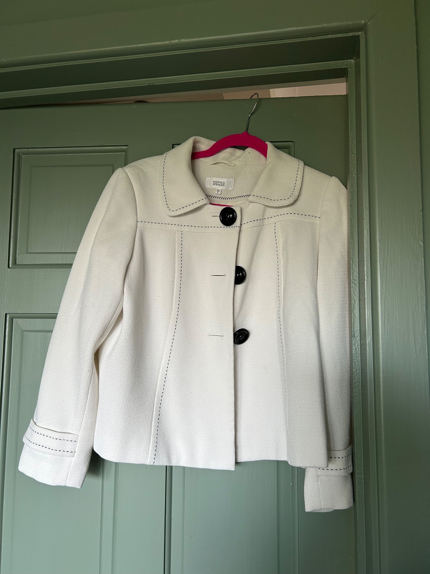 Summer white jacket