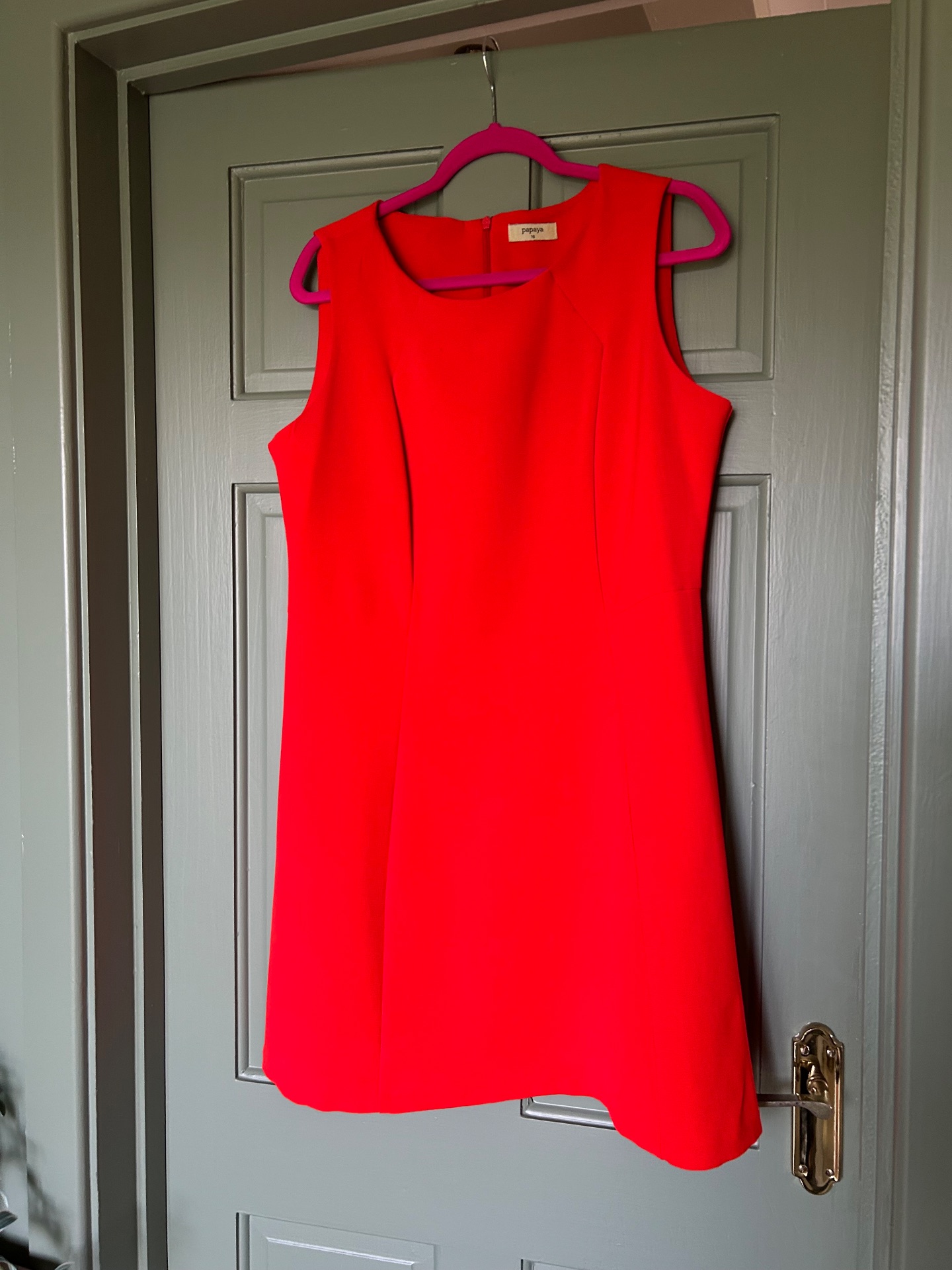 Pretty orange dress