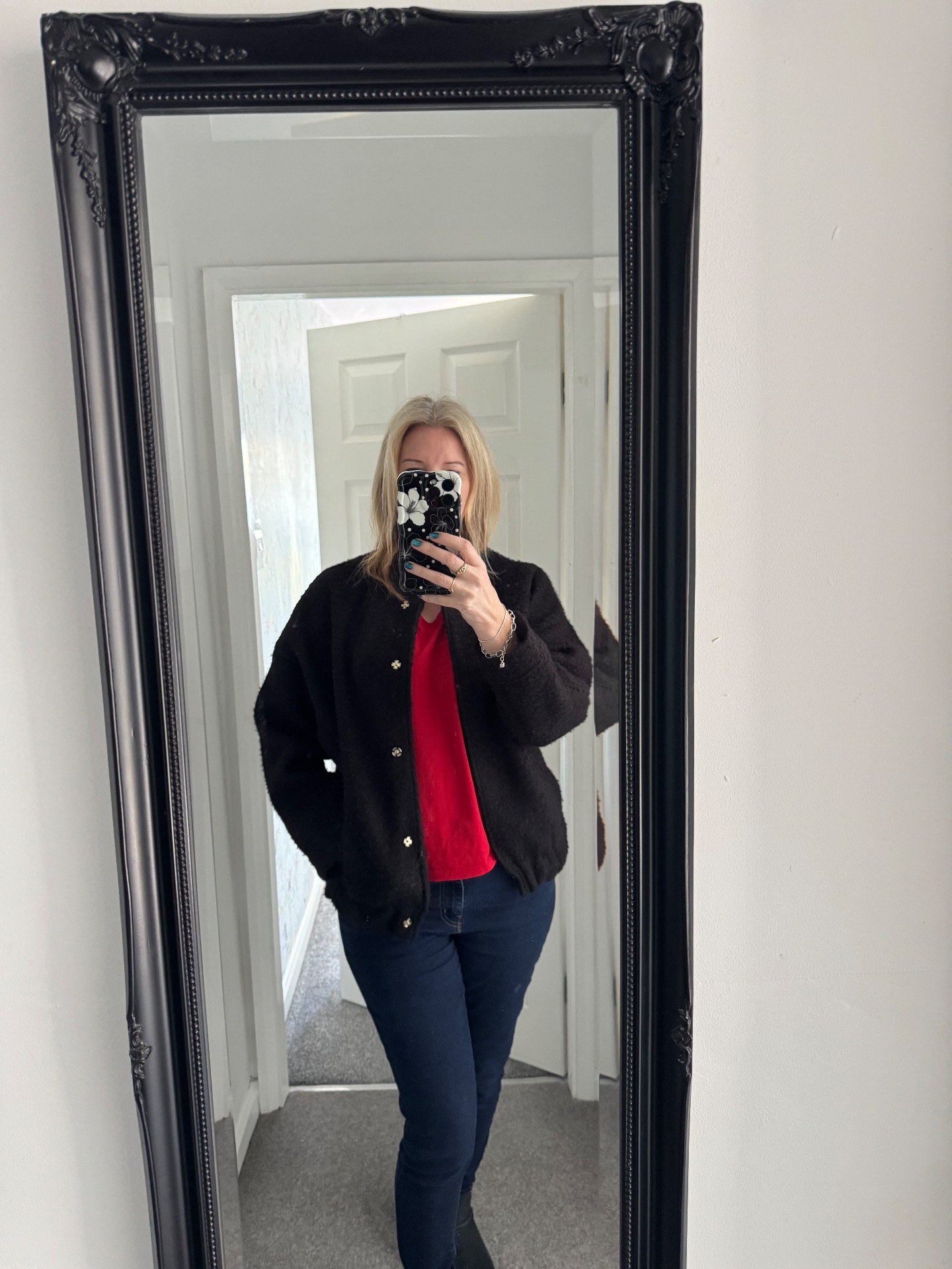 River island bomber jacket with pockets