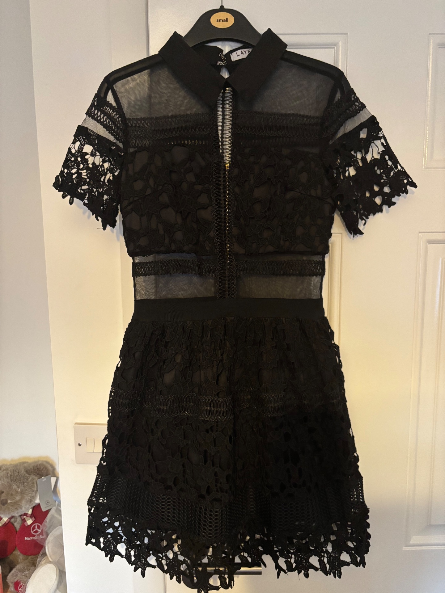 Eye Catching Black Dress Size Small (Size 6)