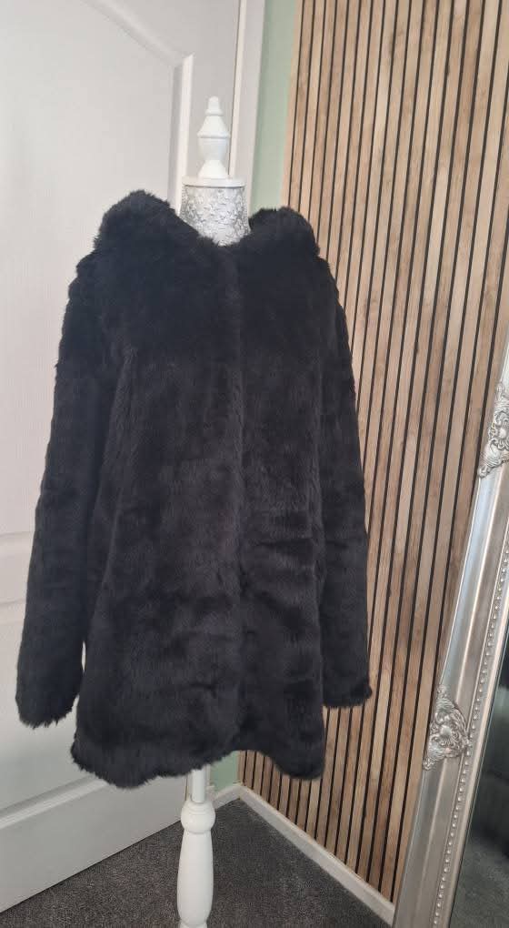 Fabulous faux fur coat