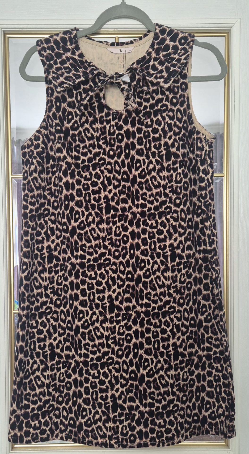 Stunning animal print dress TU brand new with tags Size 10