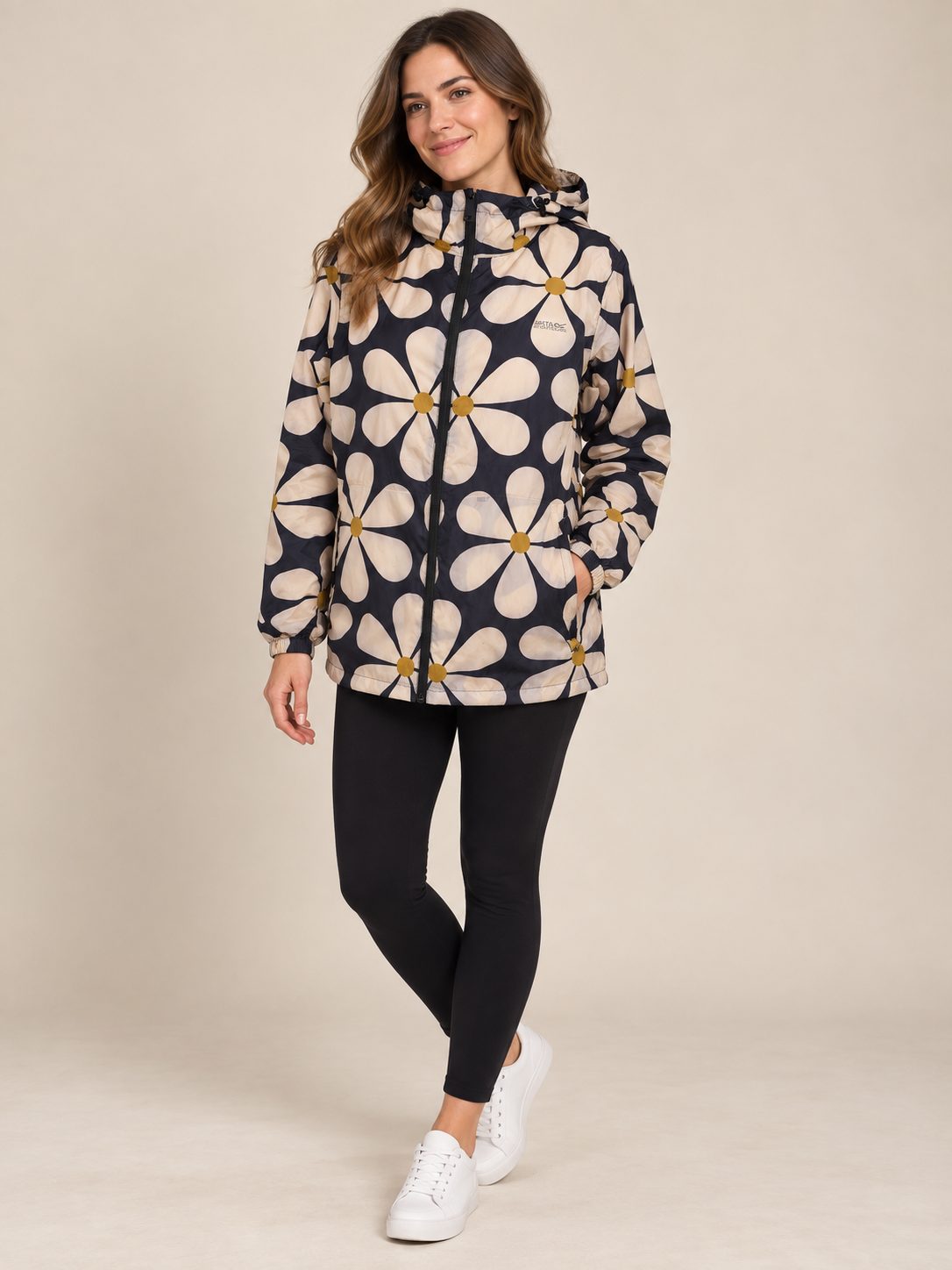 Orla Kiely x Regatta lightweight hooded rain jacket