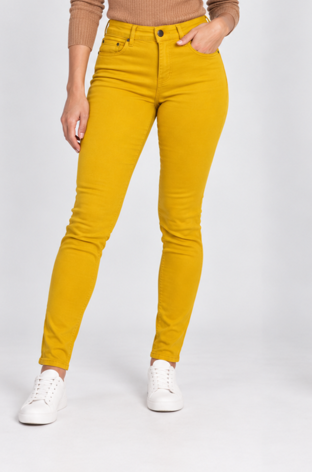 Mustard Yellow Skinny Jeans