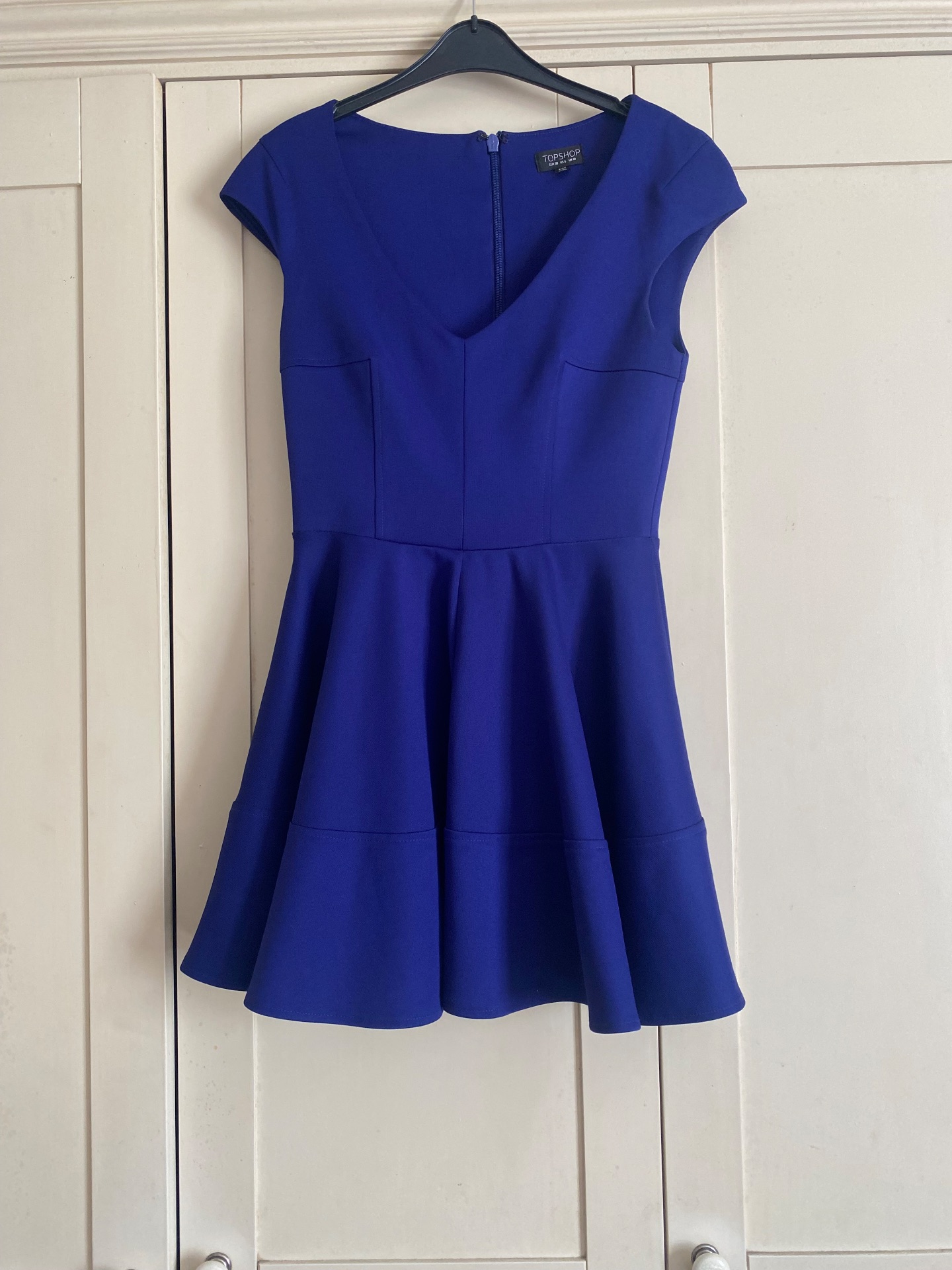 Gorgeous Royal Blue Occasion Skater Dress size 10
