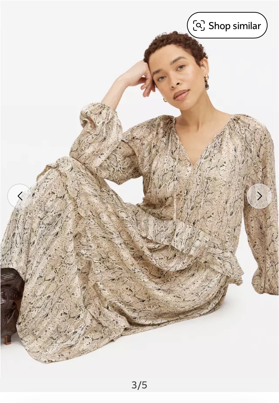 Floaty Tiered Dress