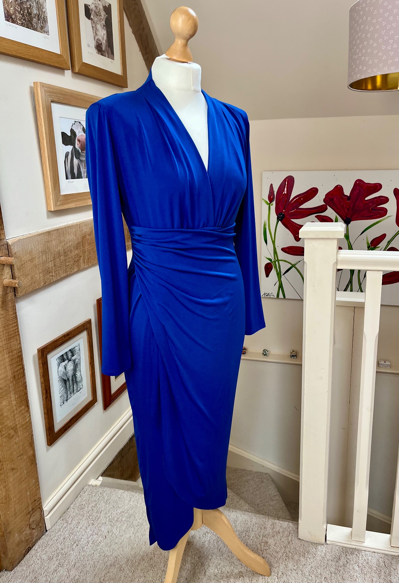 Bright Blue Dress