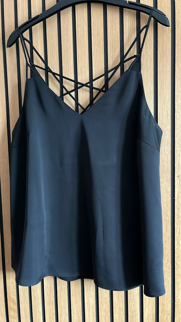 Strappy Black Top