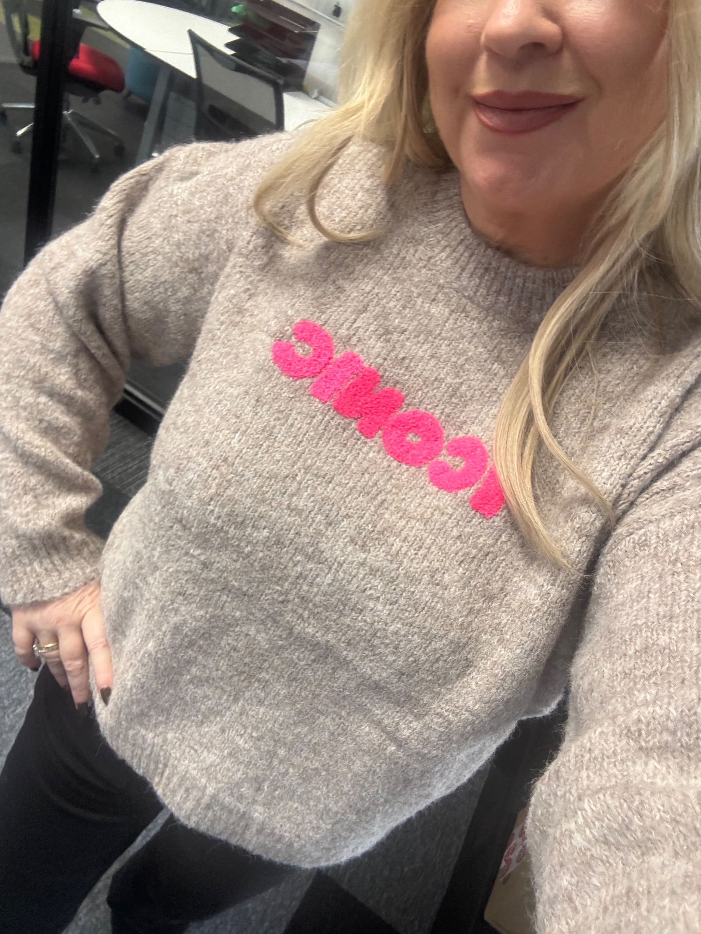 Iconic Jumper Oatmeal